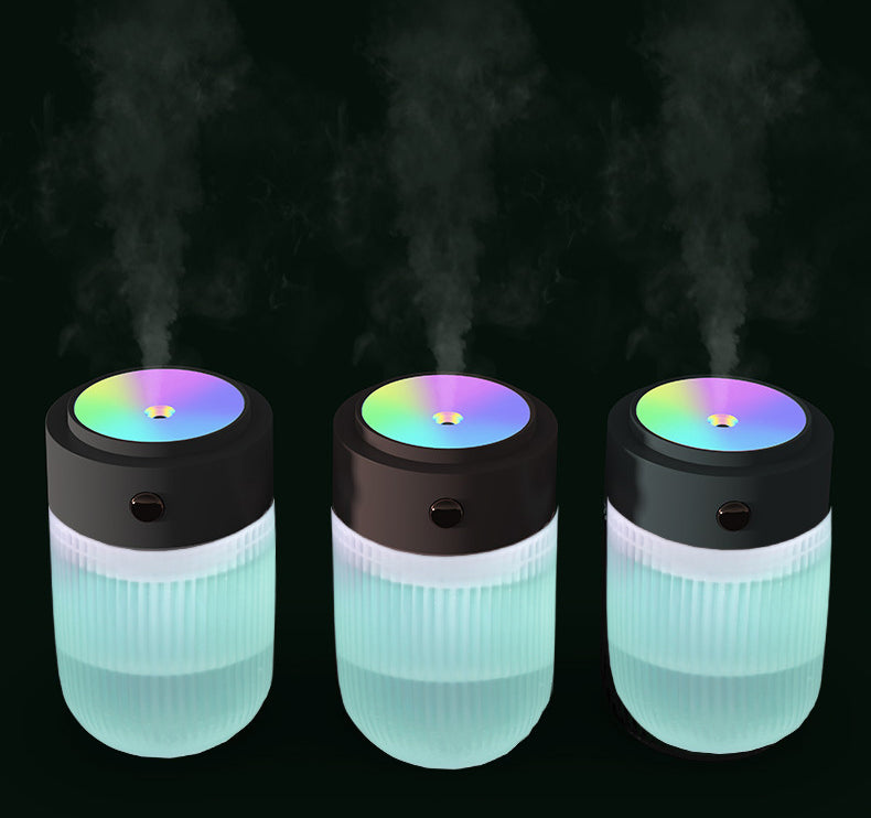 Creative Night Light Humidifier Colorful Air Portable Home Atomizer Office Desk Car USB Humidifier